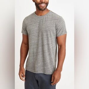 Marine Layer Travel Sport T-Shirt men's Small In Gray Short sleeve